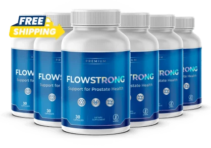 Order FlowStrong 6 Bottle Flow Strong Prostate Wellness Formula